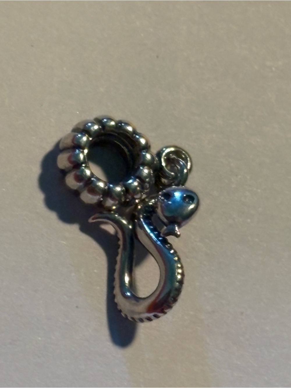 Pandora Silver Snake Dangle Charm